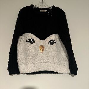 Chance or fate large penguin sweatshirt